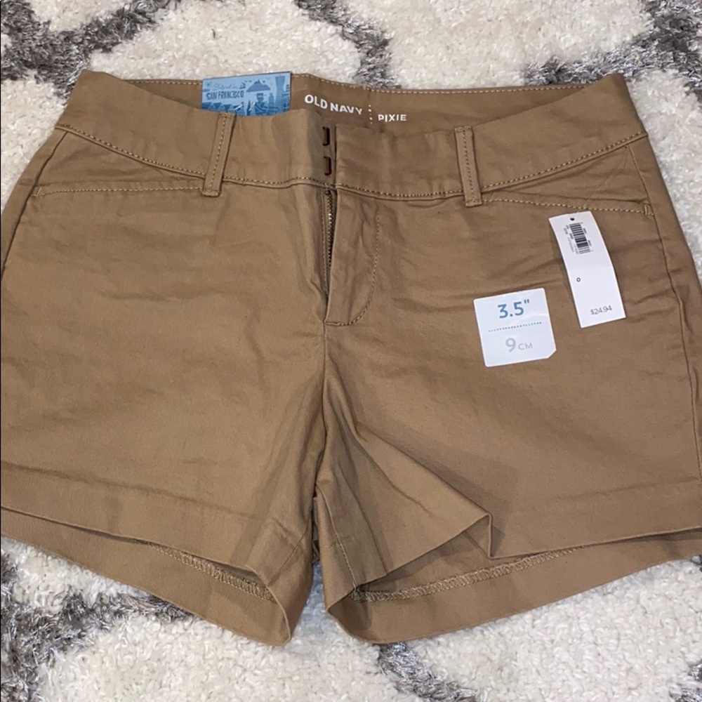 Old Navy Khaki Shorts NWT